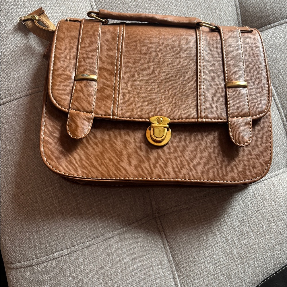 Brown Satchel Bag